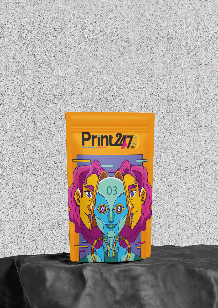 Custom Printed 3.5x5" Standup Pouches