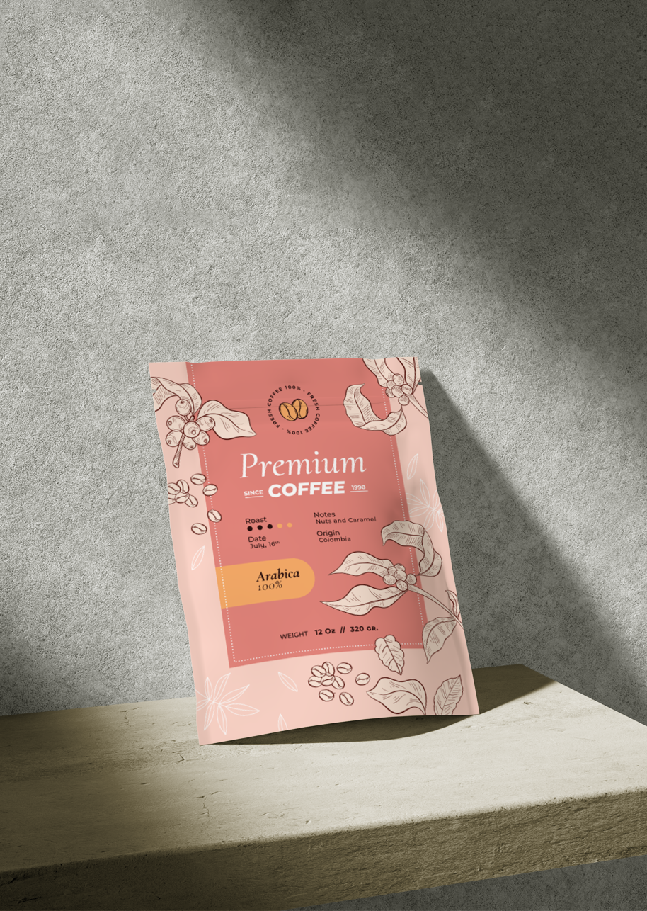 Custom Printed 3.5x5" Standup Pouches