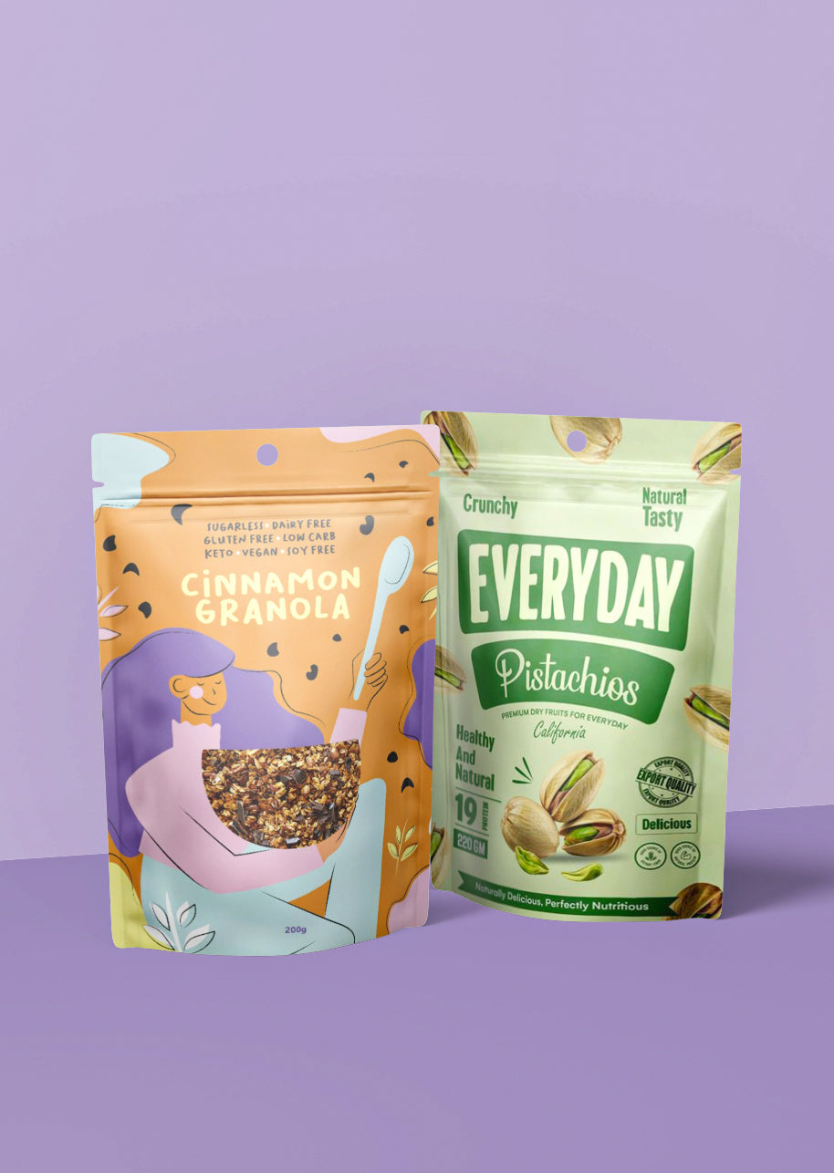 Custom Printed 4x6” Mylar Bags (1/4)